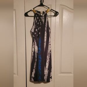 American Flag Thin Blue Line Dress